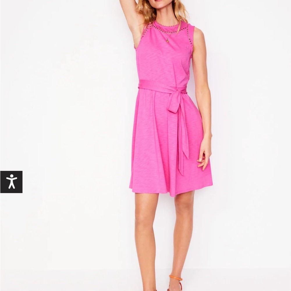 Boden Pink Sleeveless Dress